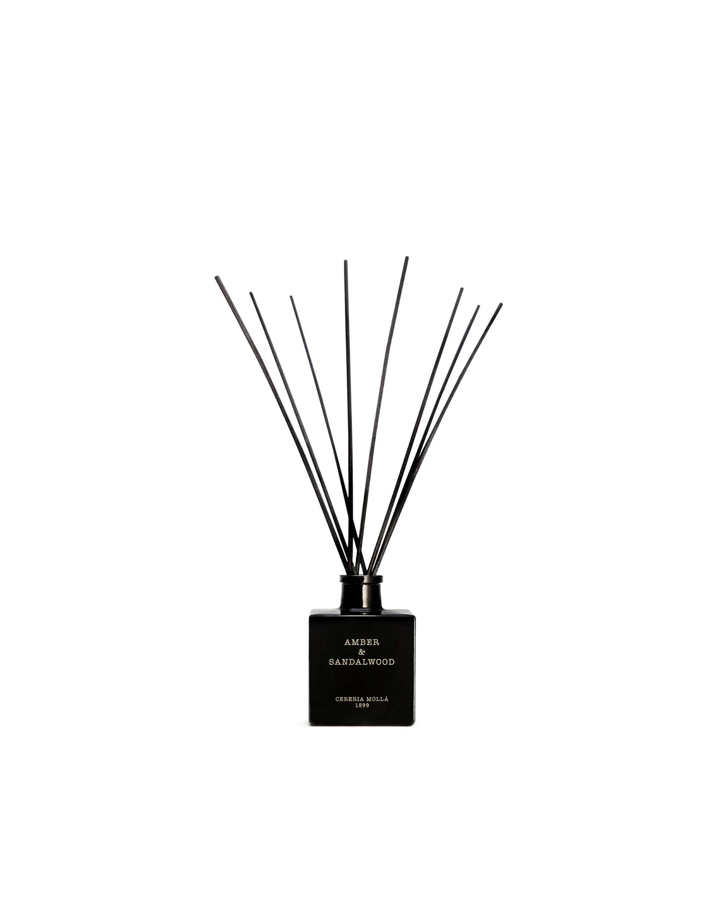 CERERIA MOLLA' - AMBER & SANDALWOOD - REED DIFFUSER CON BASTONCINI