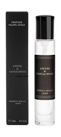 CERERIA MOLLA - PROFUMO DA VIAGGIO - AMBER & SANDALWOOD - 15 ML SPRAY