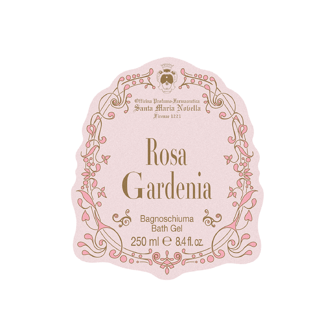 SANTA MARIA NOVELLA - BAGNO GEL DOCCIA - ROSA GARDENIA - 250 ML