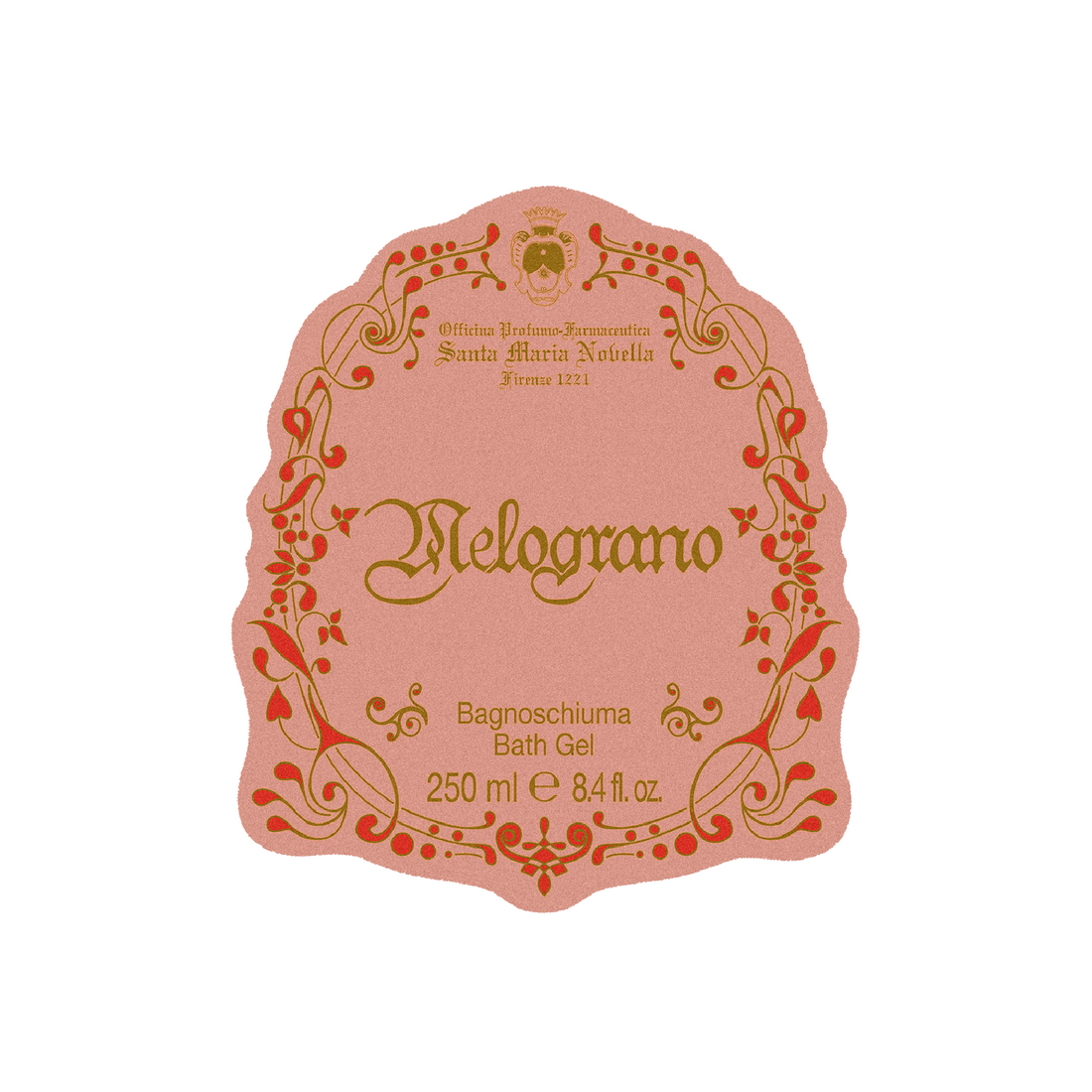 SANTA MARIA NOVELLA- BAGNO GEL DOCCIA-MELOGRANO-250 ML