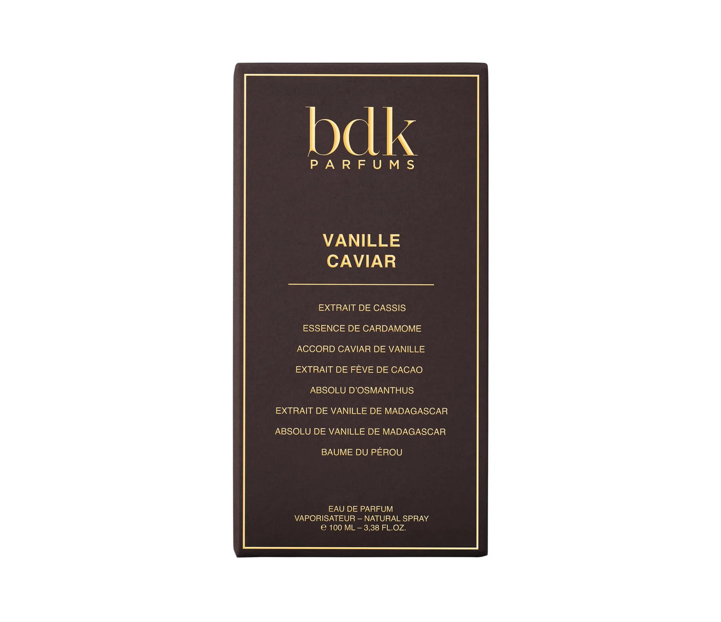 BDK - VANILLE CAVIAR - EAU DE PARFUM