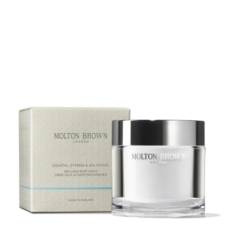 MOLTON BROWN - ORANGE & BERGAMOT - REFILLABLE BODY CREAM - CREMA CORPO - 200ML