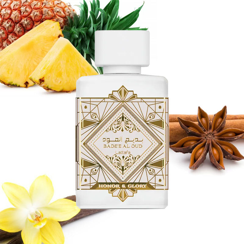 LATTAFA - BADEE AL OUD - HONOR & GLORY - EAU DE PARFUM 100 ML SPRAY