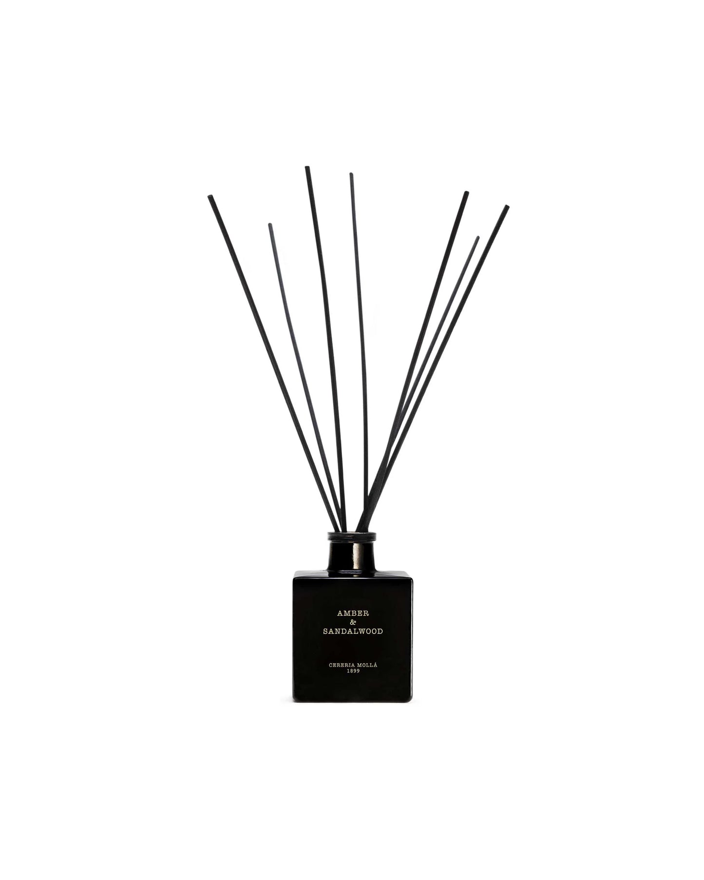 CERERIA MOLLA' - AMBER & SANDALWOOD - REED DIFFUSER CON BASTONCINI