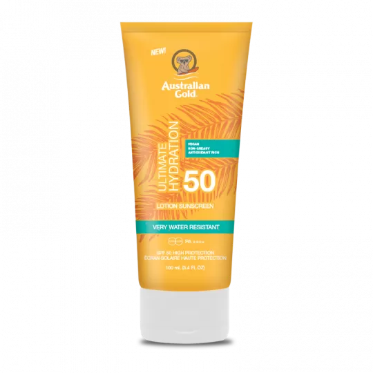 AUSTRALIAN GOLD-ULTIMATE HYDRATION-SPF 50-WATER RESISTANT