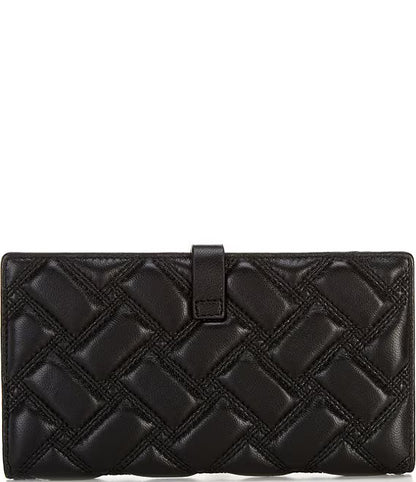KURT GEIGER LONDON - PORTAFOGLI IN PELLE - QUILTED BIFOLD WALLET
