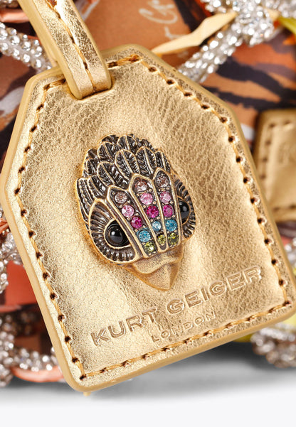 KURT GEIGER - SMALL MACRAME' CRYSTAL BAG - BORSINA GIOIELLO