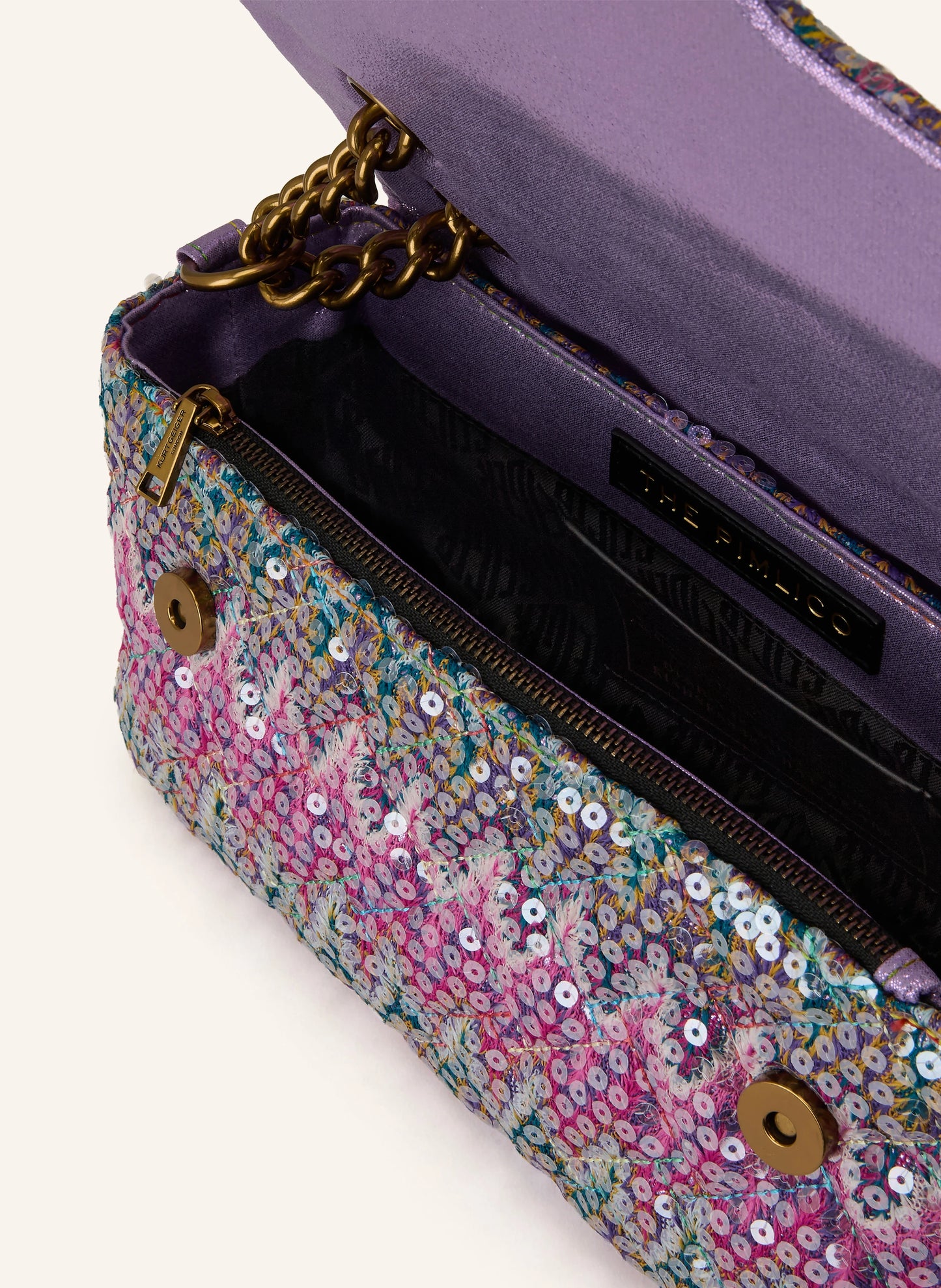 KURT GEIGER - PIMLICO BAG - OTHER SEQUIN - BORSA GIOIELLO