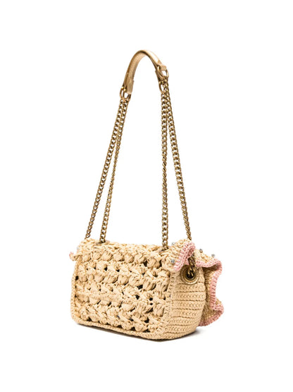 KURT GEIGER - BORSA RAFIA - MINI KENSINGTON