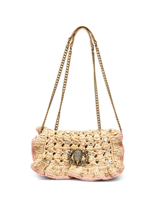 KURT GEIGER - BORSA RAFIA - MINI KENSINGTON