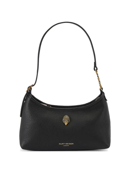 KURT GEIGER - MINI SHOULDER BAG - TRACOLLA IN PELLE NERA