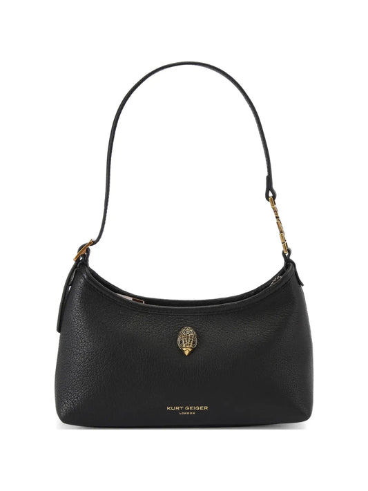 KURT GEIGER - MINI SHOULDER BAG - TRACOLLA IN PELLE NERA