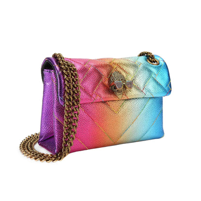 KURT GEIGER - LEATHER MINI KENSINGTON BAG MULTICOLOR - BORSETTINA GIOIELLO