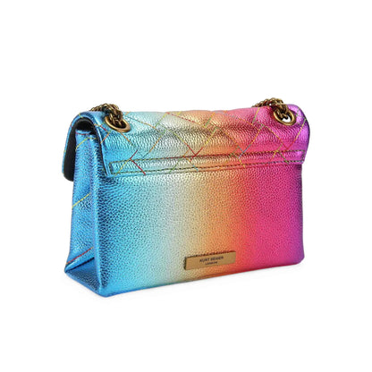 KURT GEIGER - LEATHER MINI KENSINGTON BAG MULTICOLOR - BORSETTINA GIOIELLO