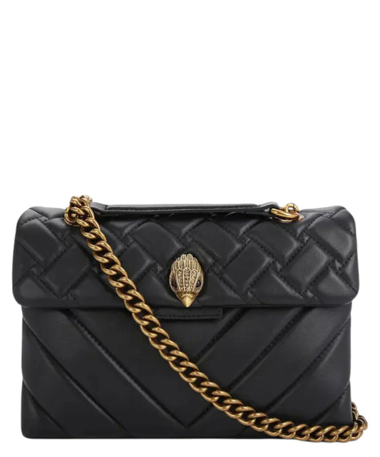 KURT GEIGER - PIMLICO BAG - BLACK LEATHER - BORSA IN PELLE NERA