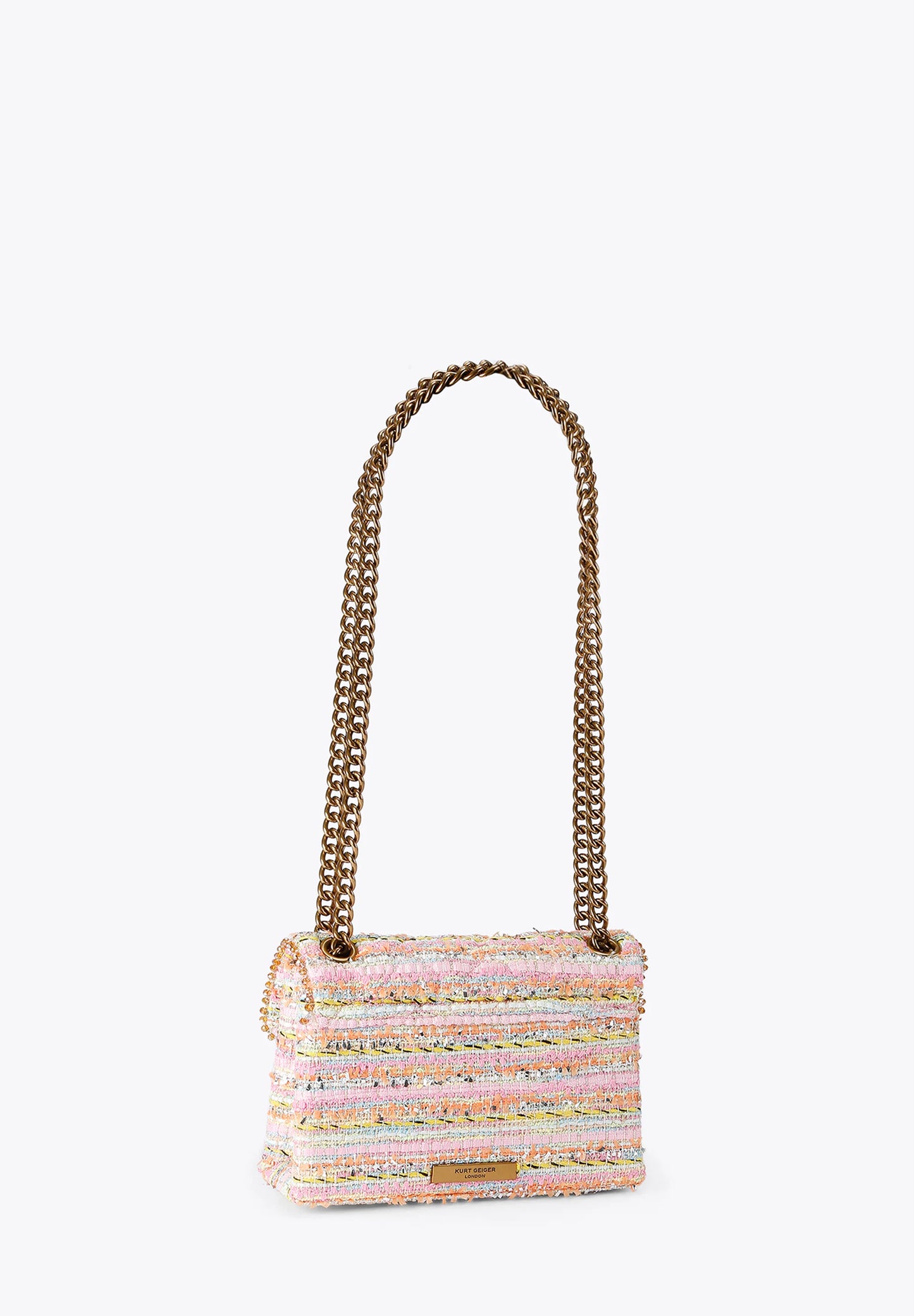 KURT GEIGER - BORSA IN TESSUTO - MEDIUM SIZE - TWEED KENSINGTON