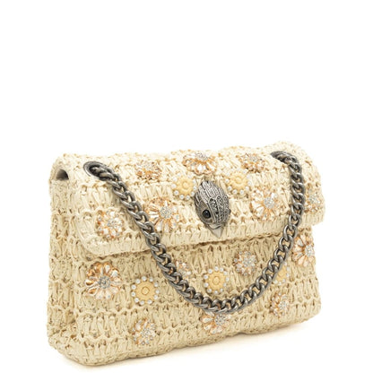 KURT GEIGER - RAFIA MINI KENSINGTON - BORSA GIOIELLO