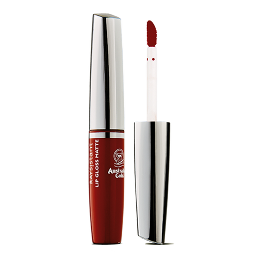 AUSTRALIAN GOLD-RAYSISTANT-LIP GLOSS MATTE REDN°72