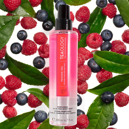 TEAOLOGY - TEA INFUSION SKIN CARE - PASSION TEA -  ACQUE PROFUMATE CORPO E CAPELLI- 200 ML