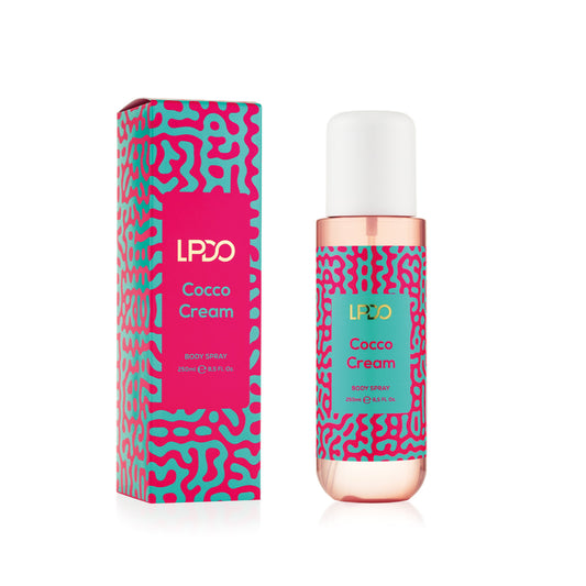 LPDO - COCCO CREAM - BODY SPRAY - ACQUA PROFUMATA - 250 ML SPRAY