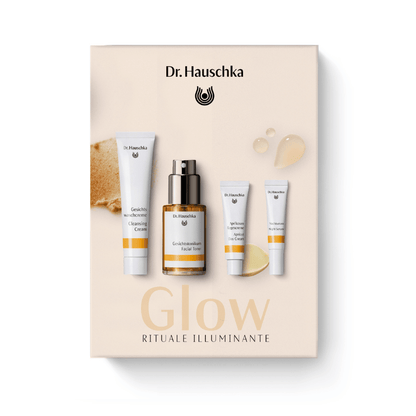 DR. HAUSCHKA - GLOW - KIT RITUALE ILLUMINANTE - 4 PRODOTTI