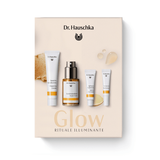 DR. HAUSCHKA - GLOW - KIT RITUALE ILLUMINANTE - 4 PRODOTTI