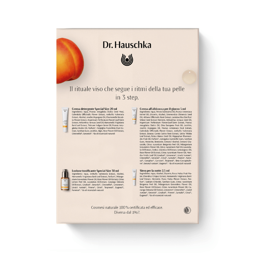 DR. HAUSCHKA - GLOW - KIT RITUALE ILLUMINANTE - 4 PRODOTTI