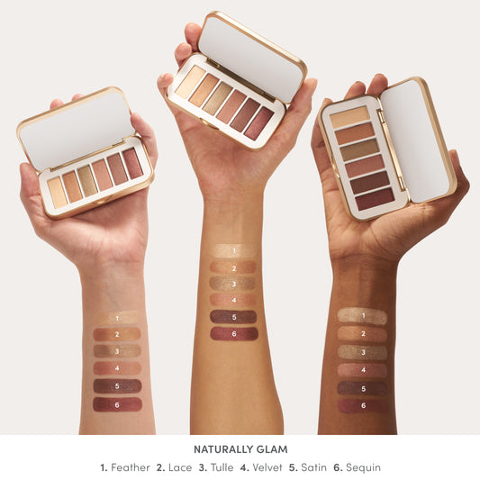 JANE IREDALE-PURE PRESSED-EYE SHADOW PALETTE-A 6 COLORI