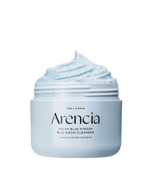 ARENCIA - FRESH BLUE HYSSOP RICE MOCHI CLEANSER - BURRO DETERGENTE