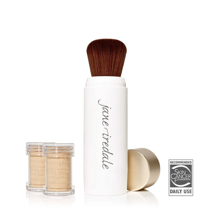 JANE IREDALE-AMAZING BASE-REFILLABLE BRUSH-MINERAL POWDER-SPF 20