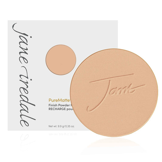 JANE IREDALE-POWDER MATTE-CIPRIA MINERALE PRESSATA-CORRETTIVA-ANTI LUCIDO