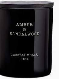 CERERIA MOLLA - AMBER & SANDALWOOD - CANDELA