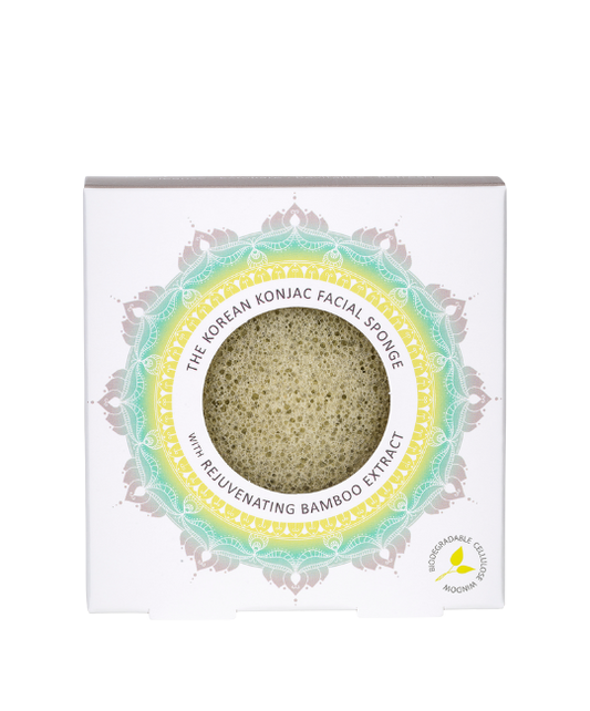 MANDALA KONJAC FACIAL SPONGE - BAMBOO EXTRACT
