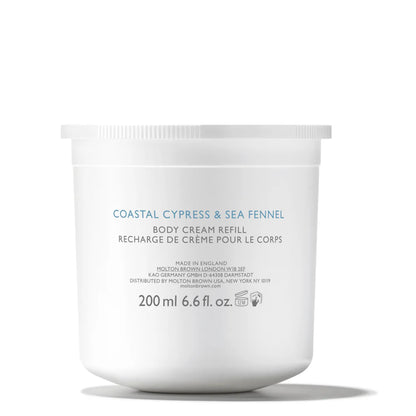 MOLTON BROBWN - COASTAL CYPRESS & SEA FENNEL - REFILL CREMA CORPO - 200 ML