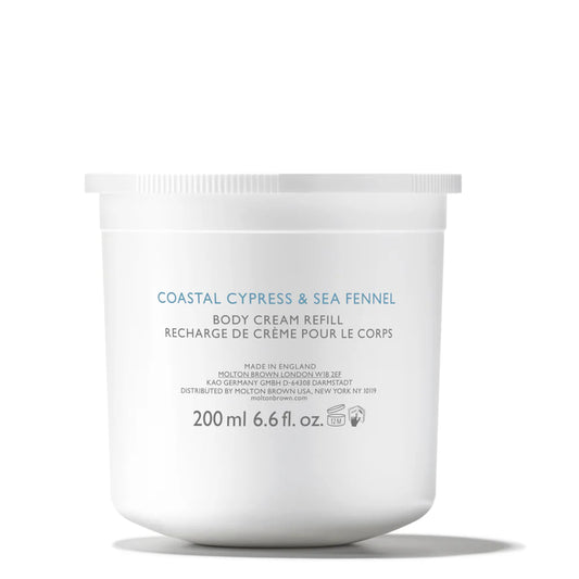 MOLTON BROBWN - COASTAL CYPRESS & SEA FENNEL - REFILL CREMA CORPO - 200 ML