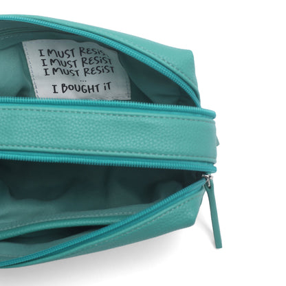 LE PANDORINE - TROUSSE PILLOLE CON SCRITTE - COLOR OTTANIO - POCHETTE
