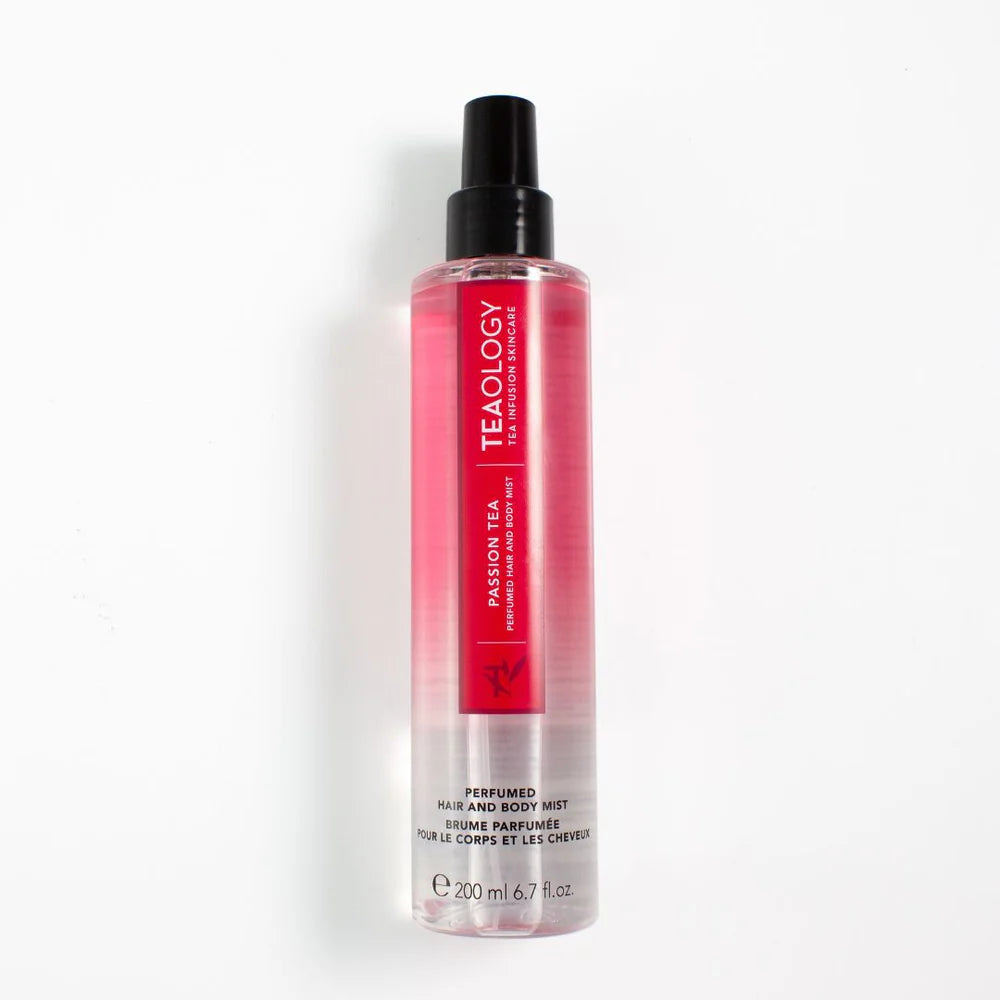 TEAOLOGY - TEA INFUSION SKIN CARE - PASSION TEA -  ACQUE PROFUMATE CORPO E CAPELLI- 200 ML