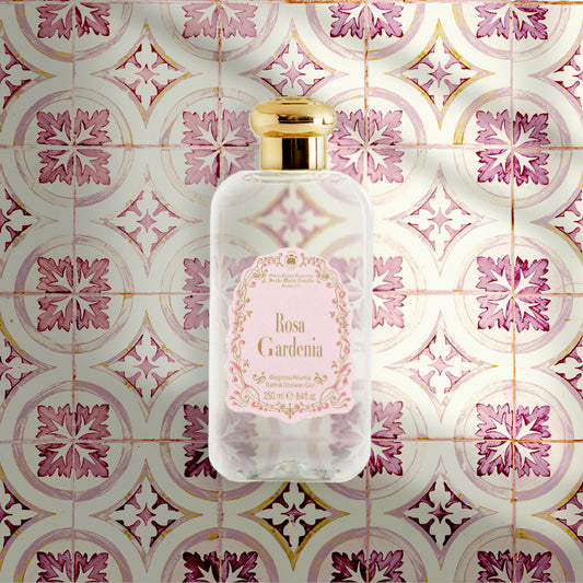 SANTA MARIA NOVELLA-Bagnoschiuma Rosa-Gardenia-250 ML