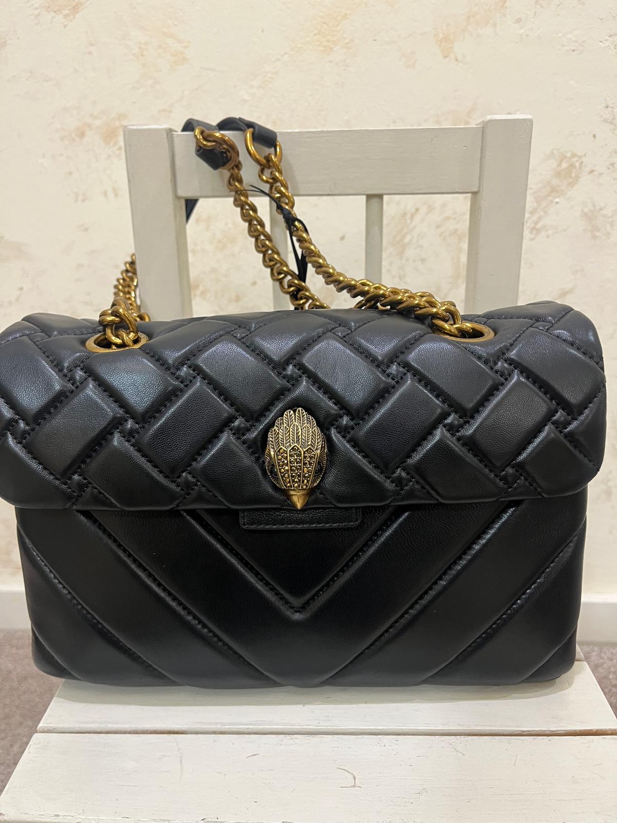 KURT GEIGER - BORSA IN PELLE MATELASSE'E - CON TRACOLLA