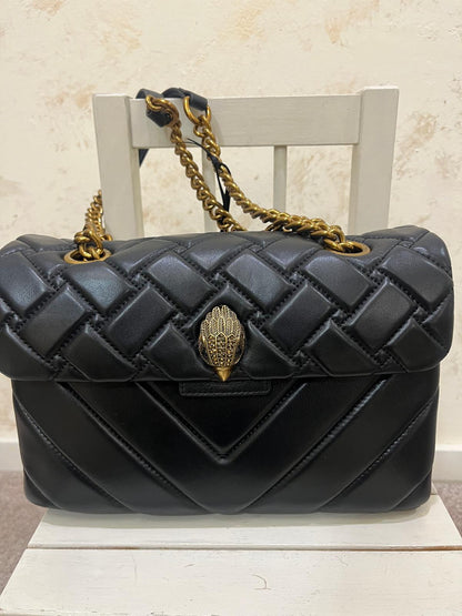 KURT GEIGER - BORSA IN PELLE MATELASSE'E - CON TRACOLLA