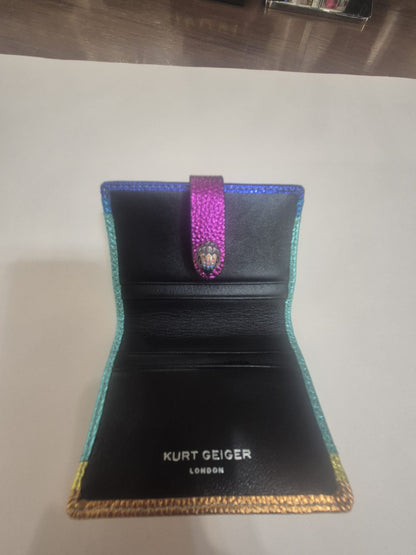KURT GEIGER - PORTA CARTE DI CREDITO E PORTA DOCUMENTI IN PELLE