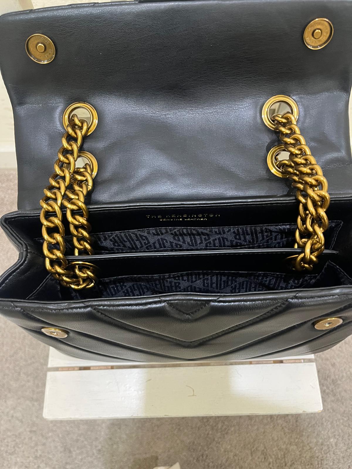 KURT GEIGER - BORSA IN PELLE MATELASSE'E - CON TRACOLLA