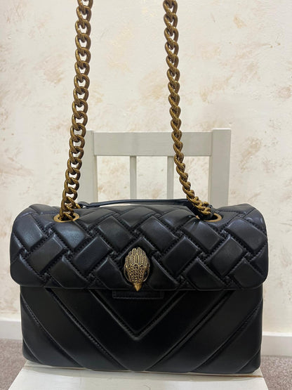 KURT GEIGER - BORSA IN PELLE MATELASSE'E - CON TRACOLLA