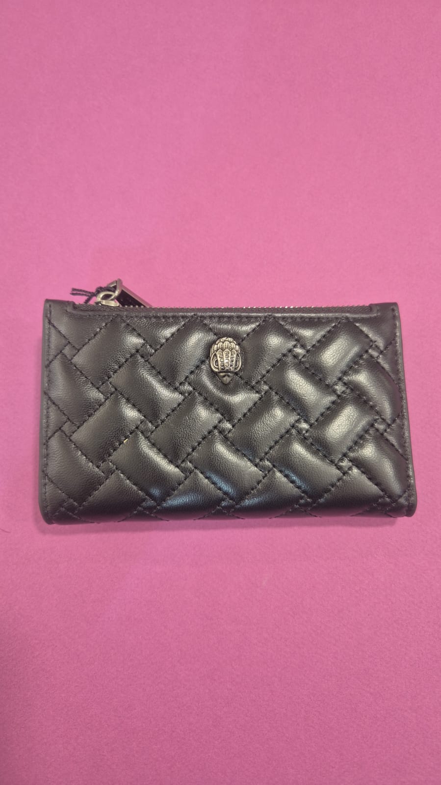 KURT GEIGER - PORTAFOGLIO IN PELLE NERA