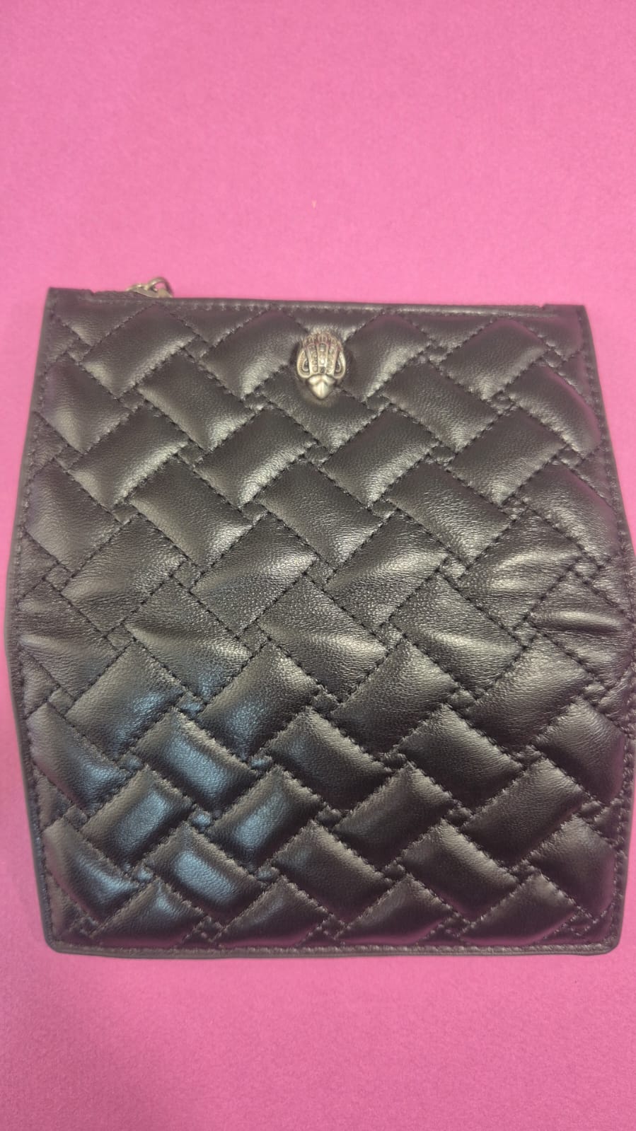KURT GEIGER - PORTAFOGLIO IN PELLE NERA