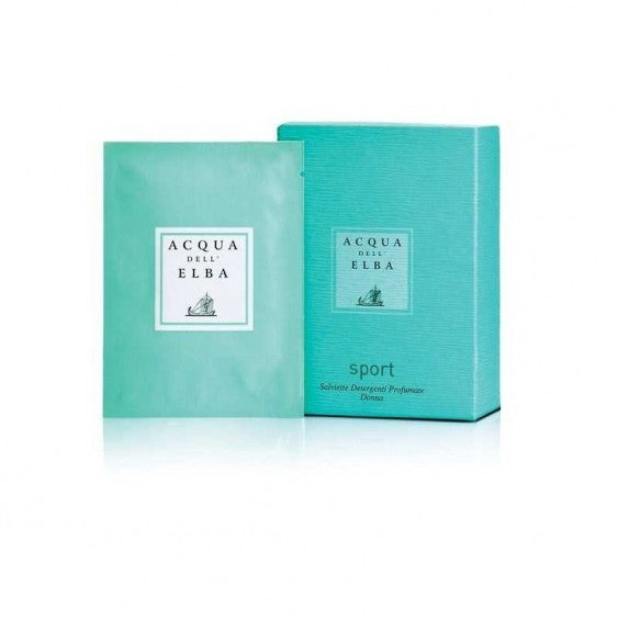 ACQUA DELL'ELBA - SALVIETTE DETERGENTI PROFUMATE - SPORT