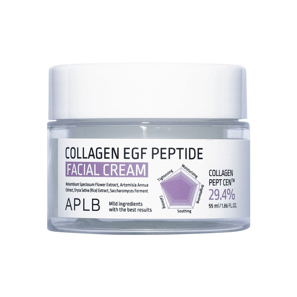 APLB - COLLAGEN EGF PEPTIDE FACIAL CREAM - 55 ML - CREMA AL COLLAGENE