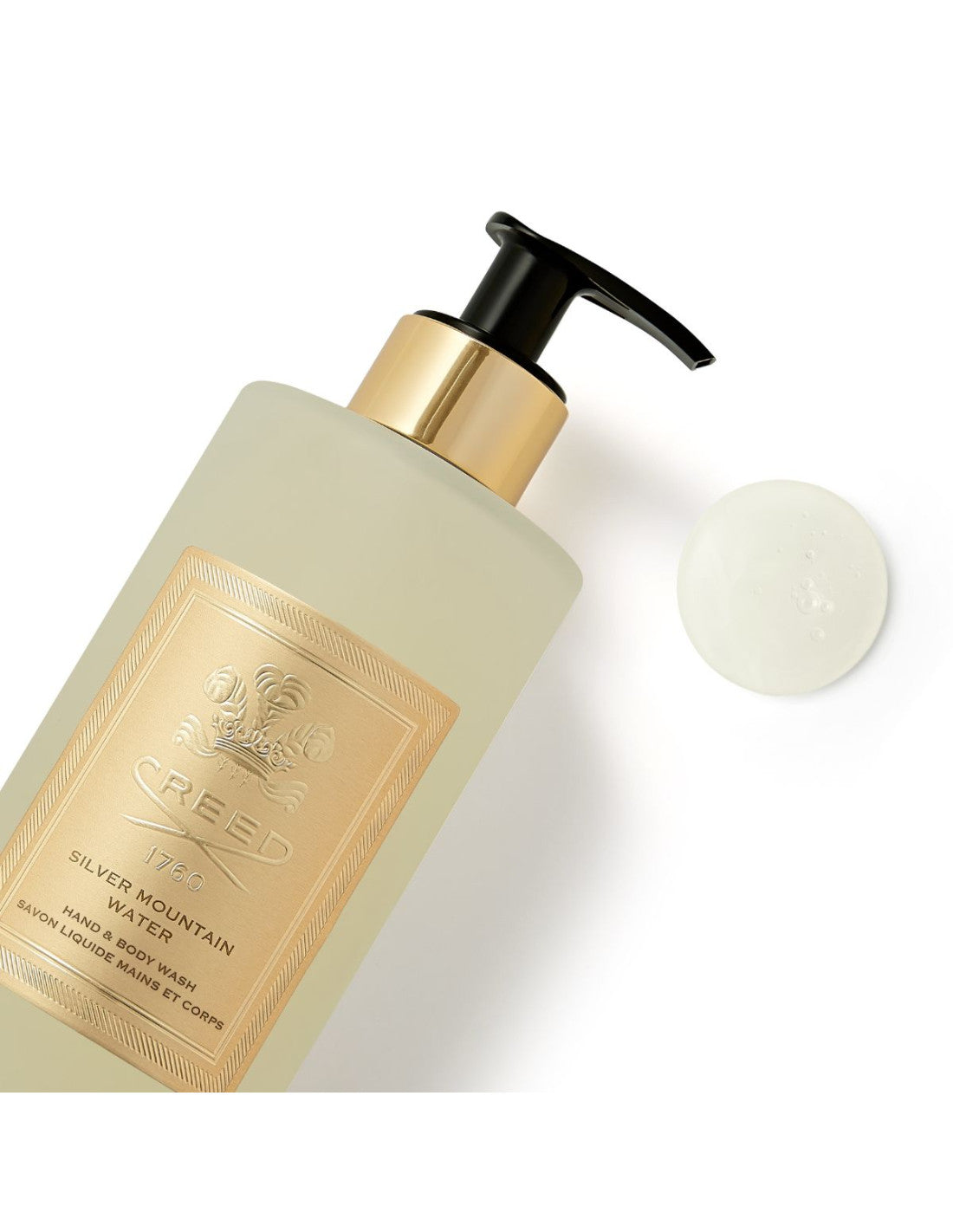 CREED - SILVER MOUNTAIN WATER - HAND & BODY WASH - 300 M,L CON DOSATORE