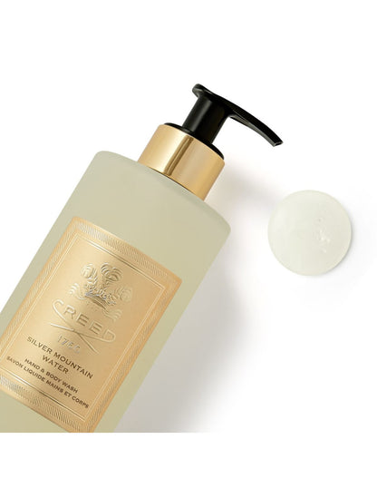 CREED - SILVER MOUNTAIN WATER - HAND & BODY WASH - 300 M,L CON DOSATORE