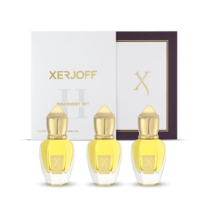 XERJOFF - DISCOVERY SET - NAXOS - ALEXANDRIA II - GOLDEN DALLAH
